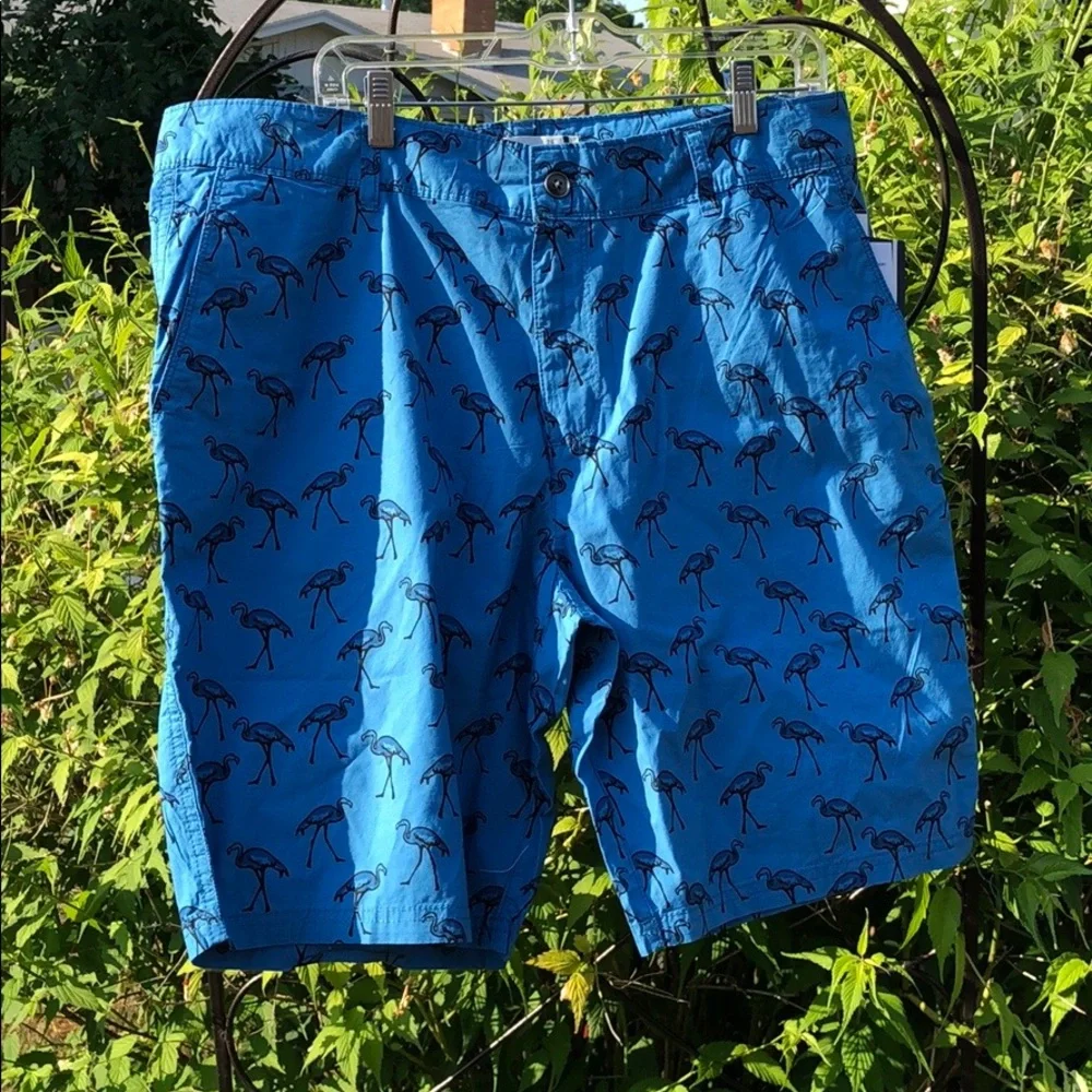 Trunks Surf & SwimCo Deep Water Luca Poplin men’s  Shorts size 36 new with tags